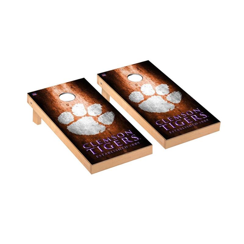 Clemson Tigers Museum Cornhole Board Set