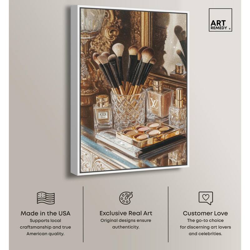 Oranate Makeup Collection Canvas by Art Remedy