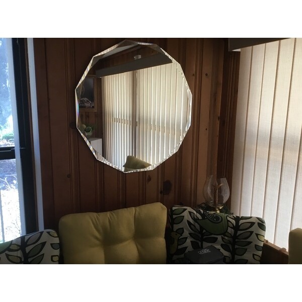 Top Product Reviews For Frameless Diamond Wall Mirror Silver