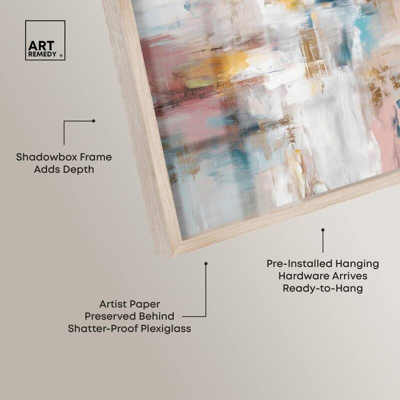 Warmth and cool III Shadowbox by Art Remedy