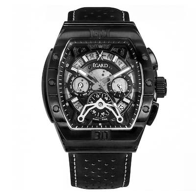 Egard Men's Patriot Stealth Quartz Black Dial Watch - WCH-5075-F0H303 - 6 (36)