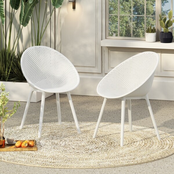 resin plastic outdoor dining chair