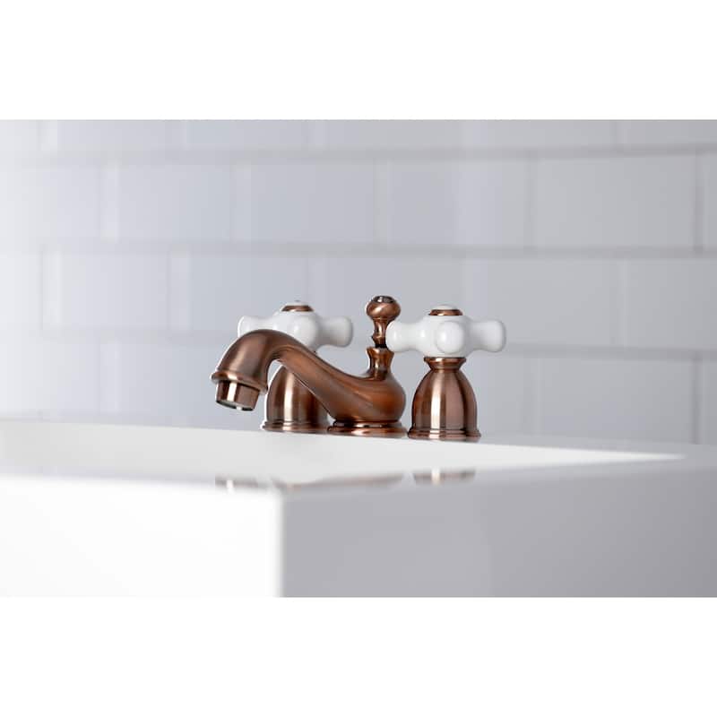 Kingston Brass Restoration Mini-Widespread Bathroom Faucet