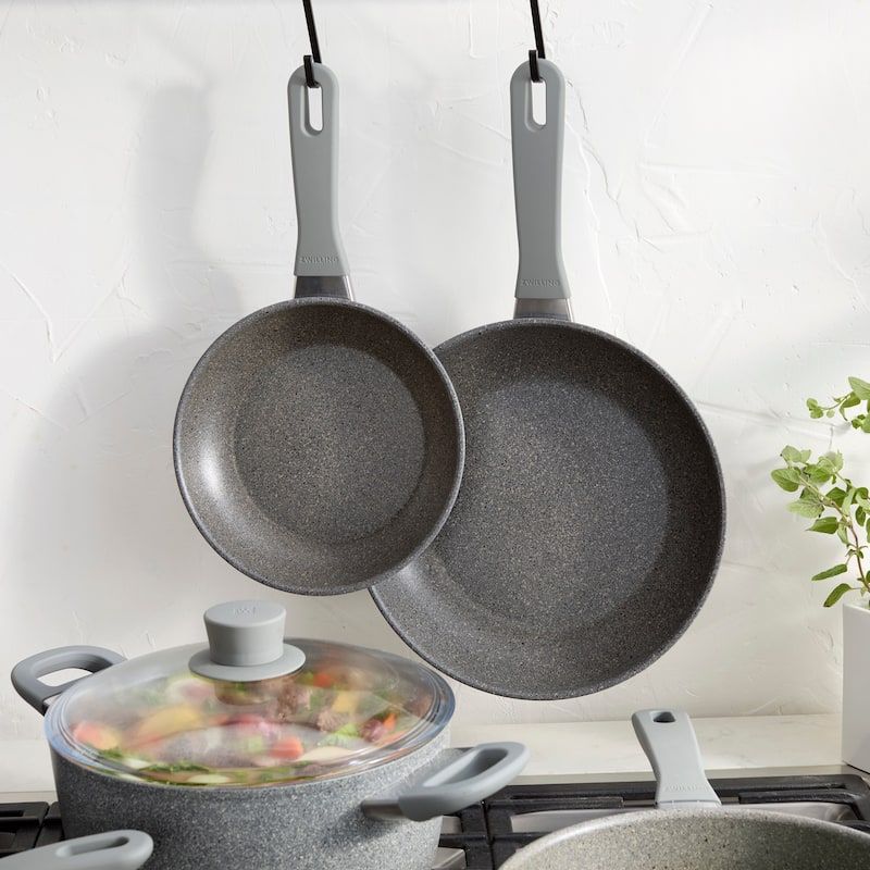 ZWILLING Parma Plus 10-pc Aluminum Nonstick Cookware Set - Grey