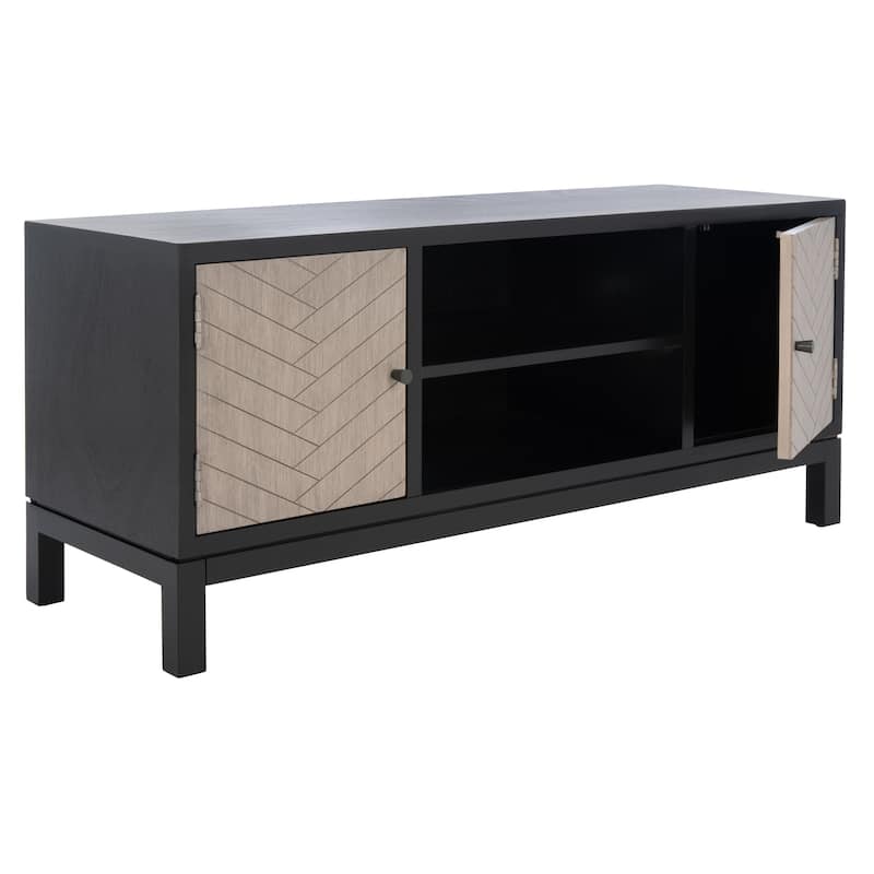 SAFAVIEH Ajana 47-inch Storage Media TV Stand - 47.3" W x 15.8" L x 20" H