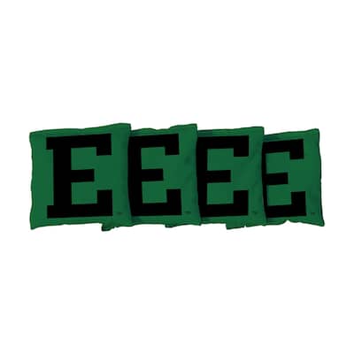 Eastern Michigan University Eagles Green Cornhole Bags