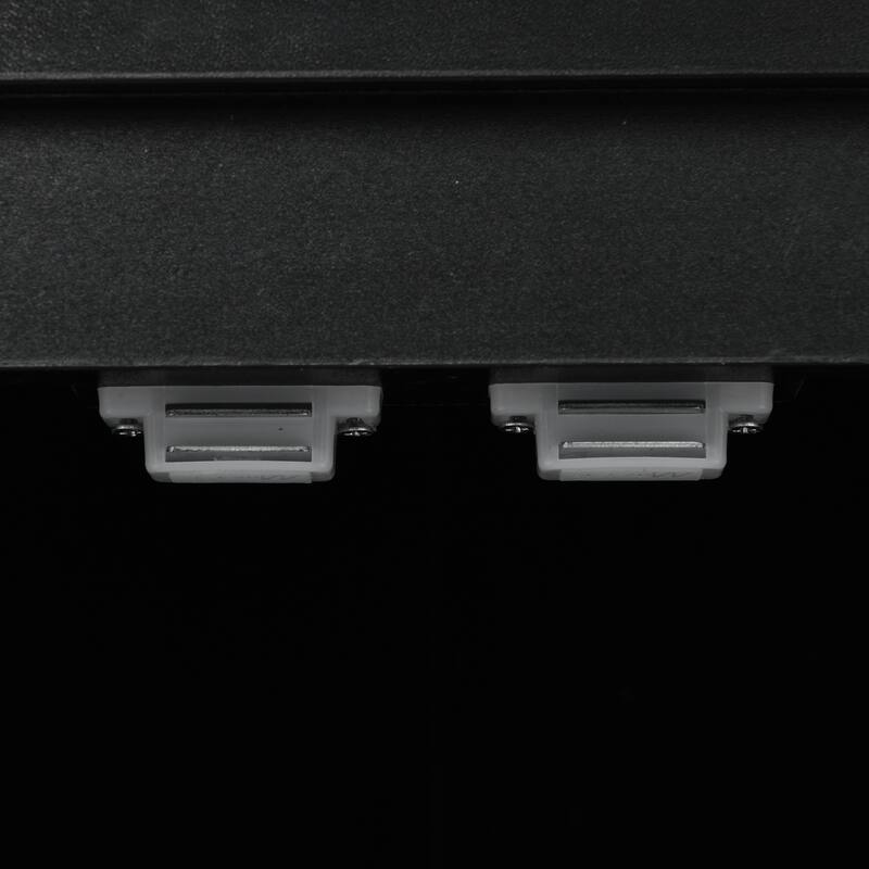 GDFStudio - Triangle Corner Storage Cabinet with Adjustable Shelves, Freestanding Floor Cabinet