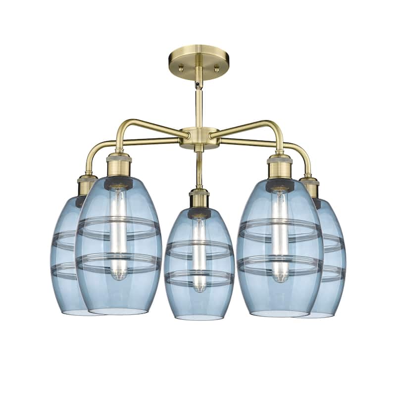 Innovations Lighting 516-5CR-14-24 Vaz Chandelier Vaz 5 Light 24" Wide