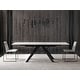 preview thumbnail 1 of 6, B-Modern Nairi Extension Dining Table - White Carrera