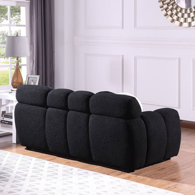 Modern ergonomic marshmallow sofa for living room