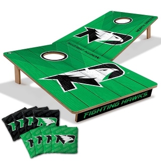 North Dakota Fighting Hawks NCAA Tailgate Cornhole Board Set