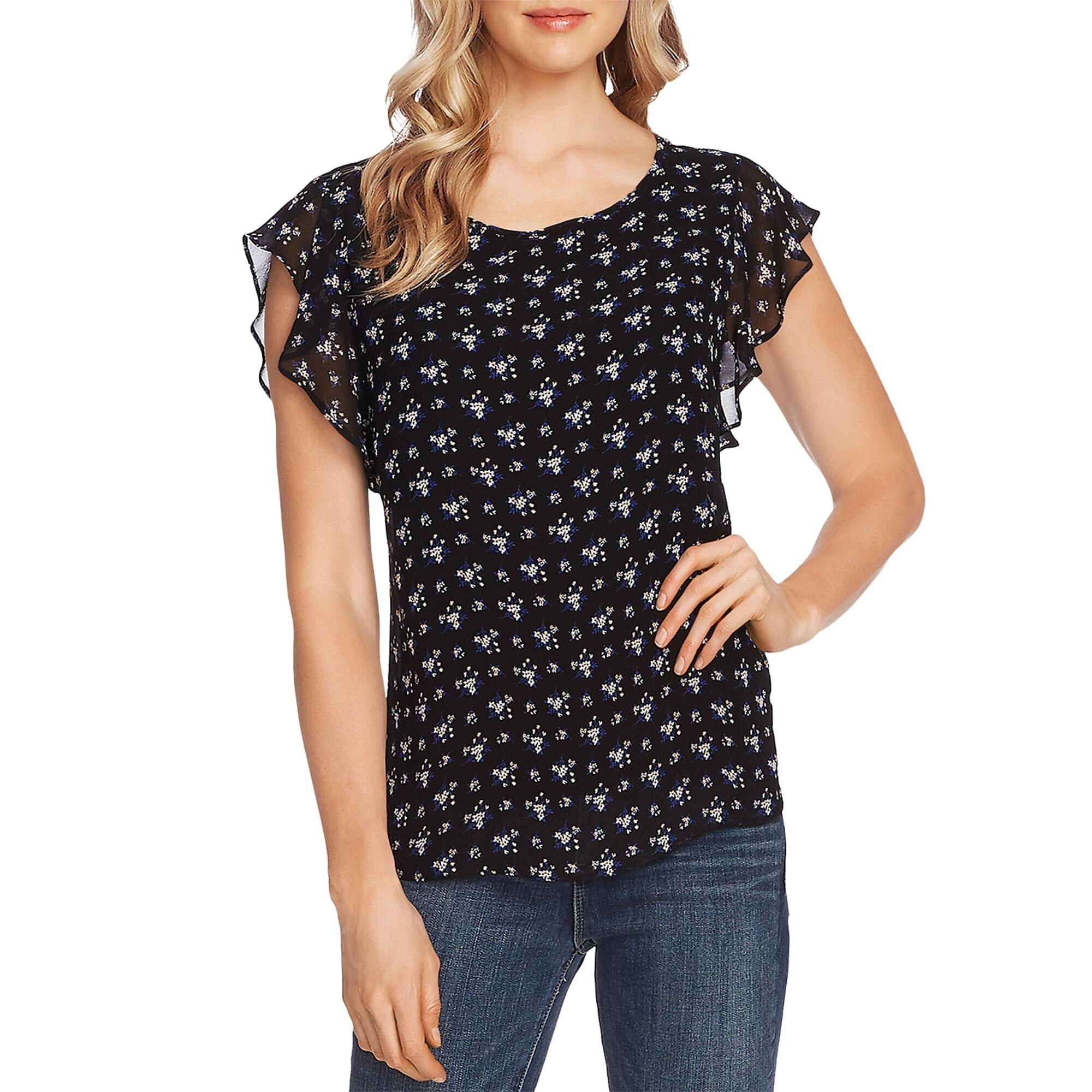 vince camuto white blouse