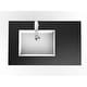 preview thumbnail 6 of 12, Serenity 36" Solid-Surface Bathroom Vanity Top with Left Sink