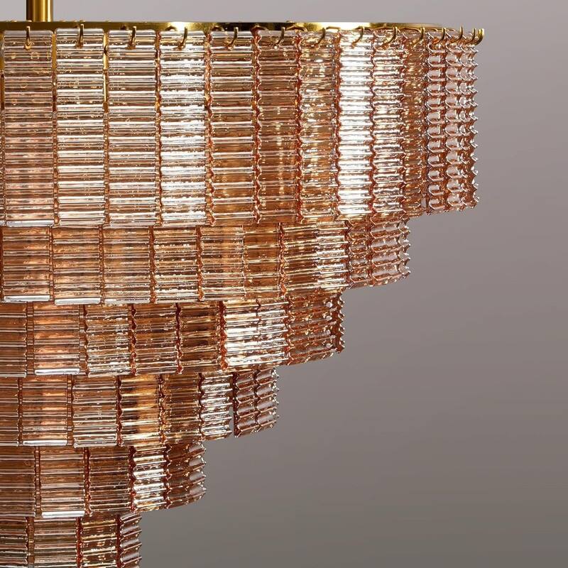 Modern Chandelier, 41 in. 9-Light Black & 59 in. 11-Light Gold Options for Dining Room, Living Room, Foyer, Bedroom