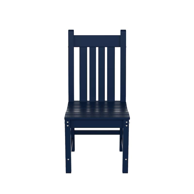 Polytrends Laguna Hdpe All Weather Outdoor Patio Dining Chair