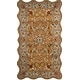 preview thumbnail 47 of 46, SAFAVIEH Handmade Heritage Traditional Brown/ Blue Wool Rug 2'3" x 4' Scallop - Beige/Blue - Rectangle