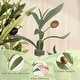 preview thumbnail 2 of 16, Artificial Olive Tree with Lifelike Fruits Fake Olive Plant Potted