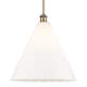 Option Brushed Brass / Matte White