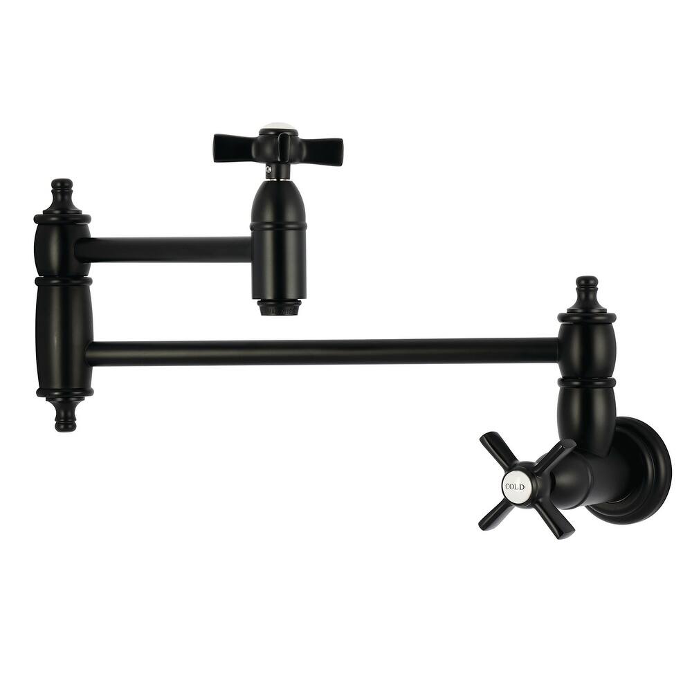 Kingston Brass KS310.ZX Millennium 3.8 GPM Wall Mounted Single Hole