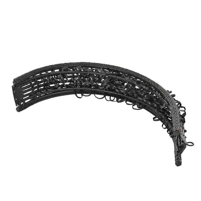 Indoor Outdoor Hanging Hammock Chair with Stand, Foldable Rattan Egg Swing Chair with Cushion & Headrest