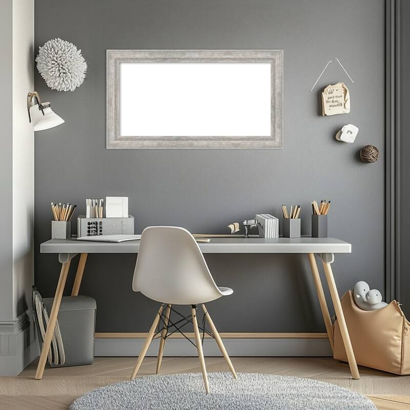 Amanti Art Angled Bronze Framed Dry Erase Magnetic Board