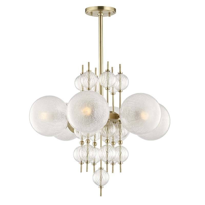 Hudson Valley Lighting Calypso 6 Light 27" Wide Chandelier