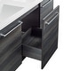 preview thumbnail 40 of 45, Swiss Madison Annecy 60" Double, Two Doors, One Drawer, Bathroom Vanity