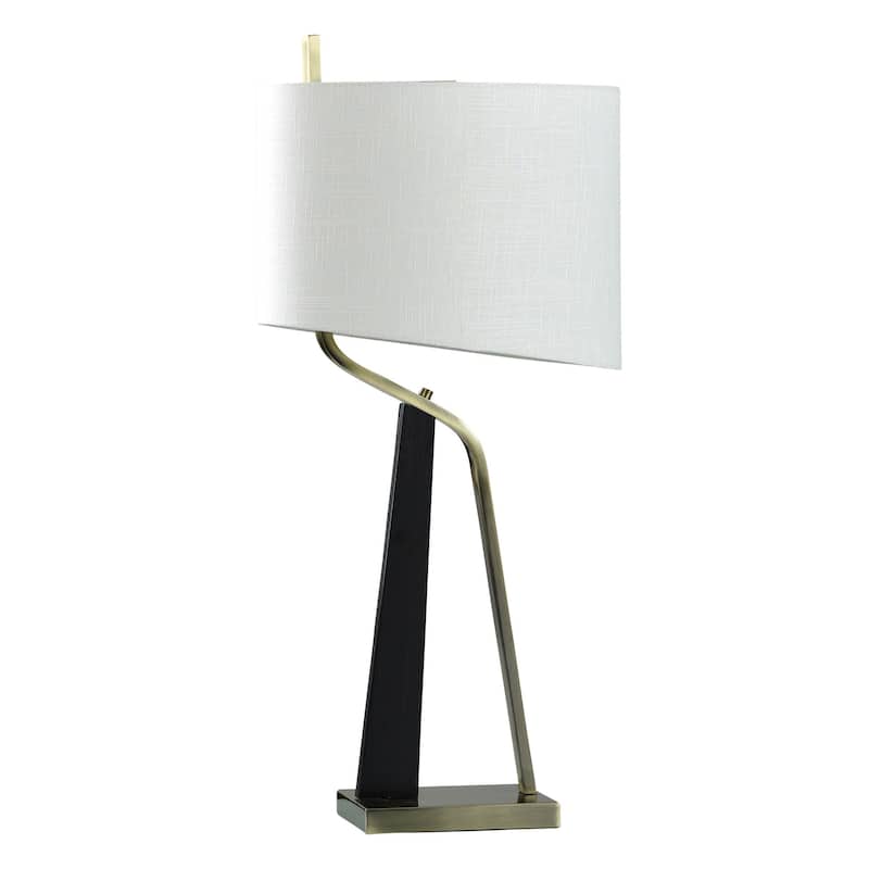 Domino Table Lamp - Abstract Mid Century Modern Slanted Design