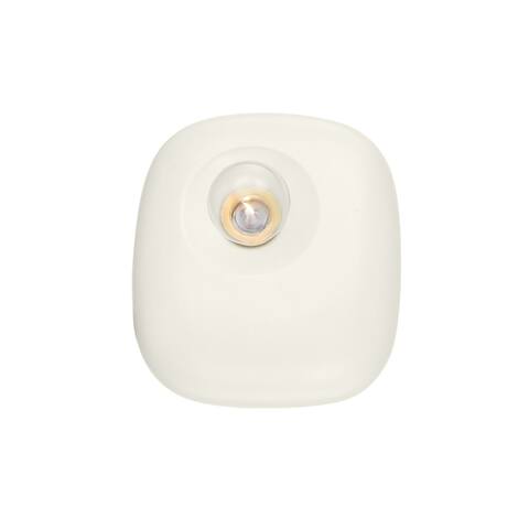 Colleen 1 Light Bath Sconce - Aged Brass/Satin Ivory