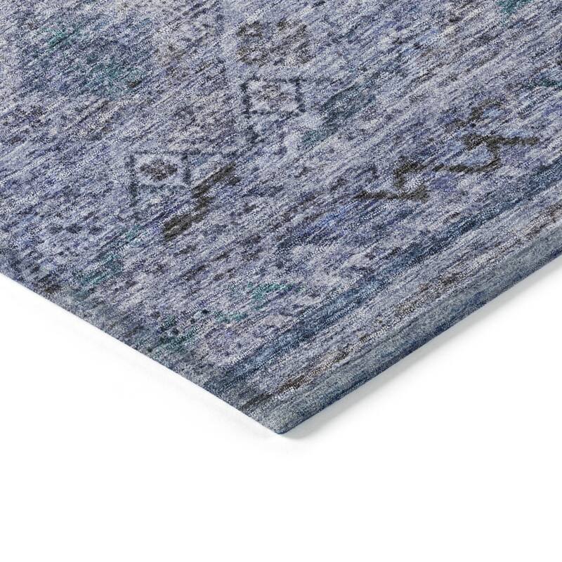HomeRoots Floral Transitional Rectangle Outdoor Rug