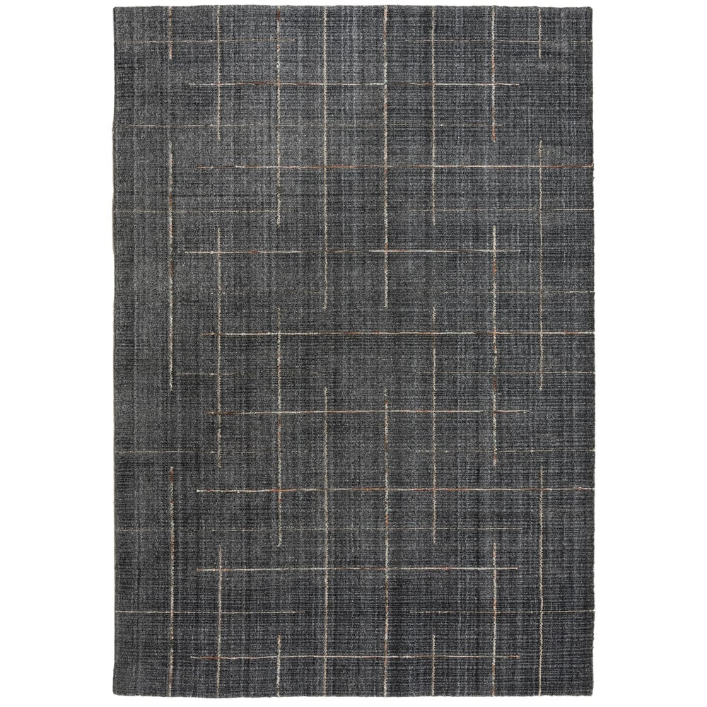 Alora Decor Chic Hand Loomed Abstract Lined Rug