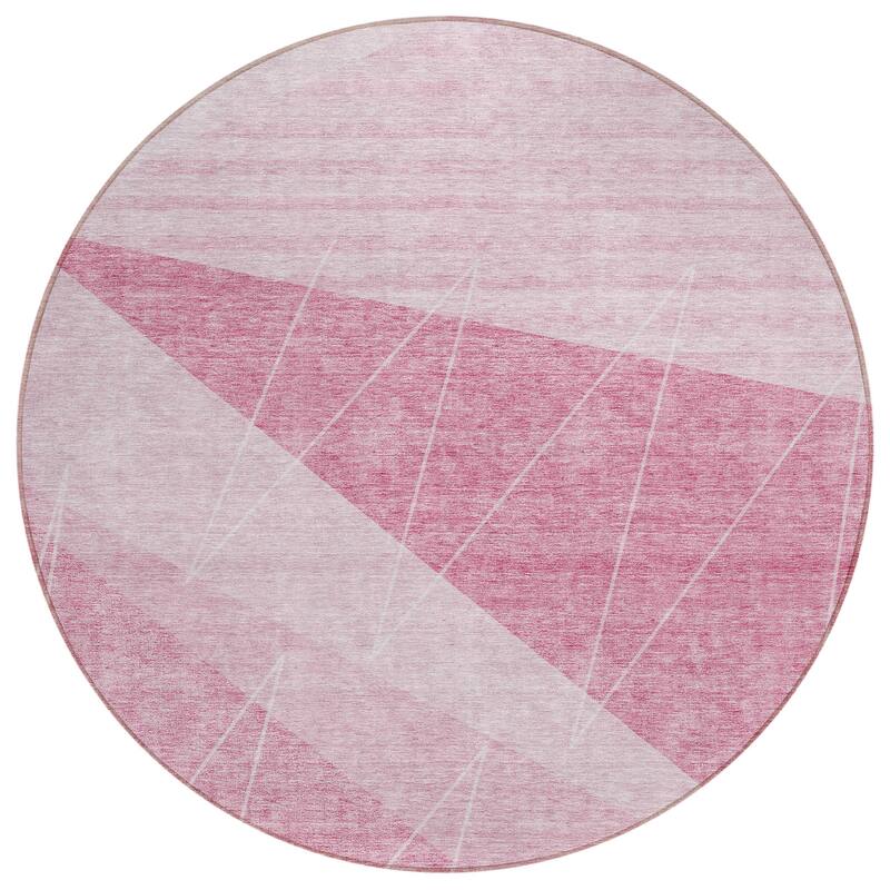 Machine Washable Indoor/ Outdoor Chantille Modern Prism Rug