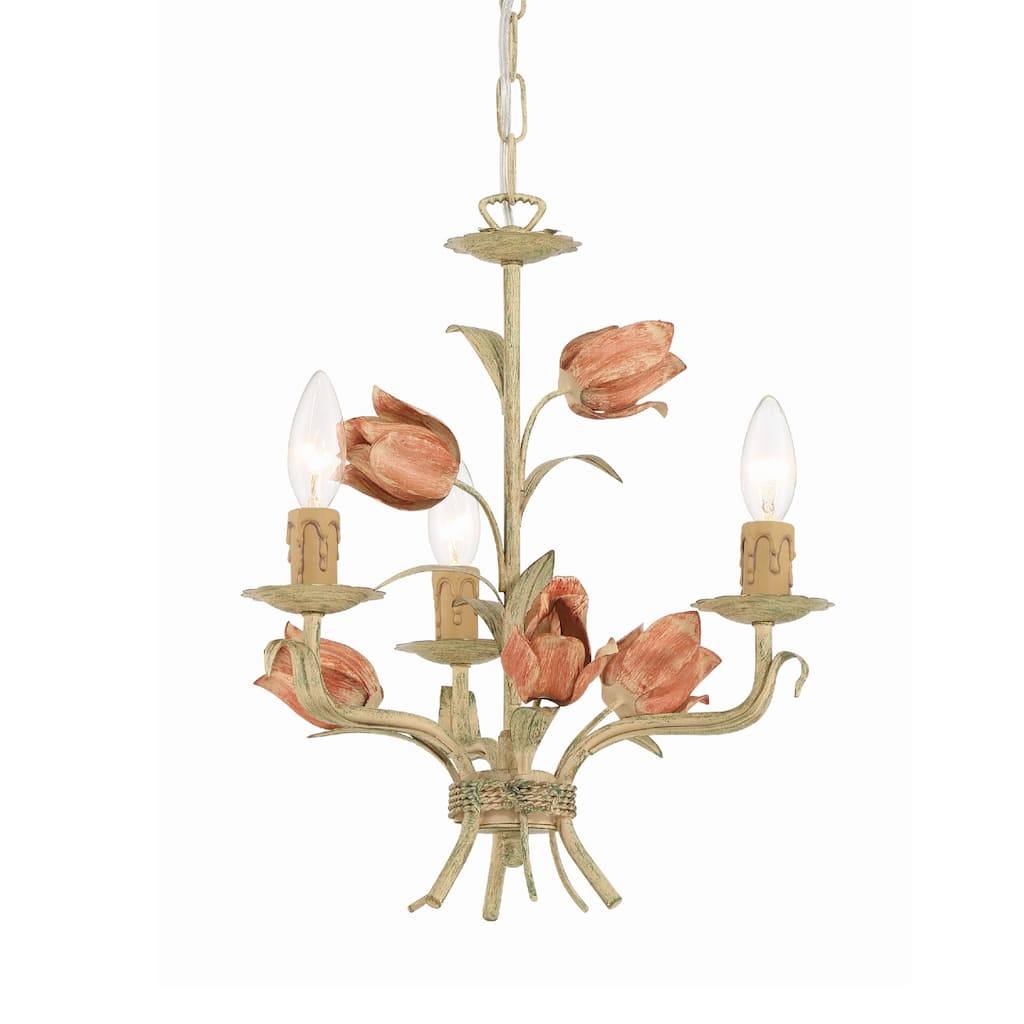 Crystorama Lighting Group Southport 3 Light 14" Wide Candle Style Mini