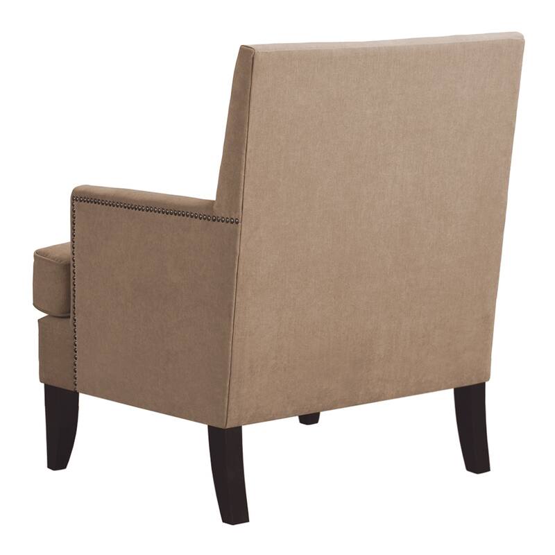 Modern Living Room Track Arm Club Chair