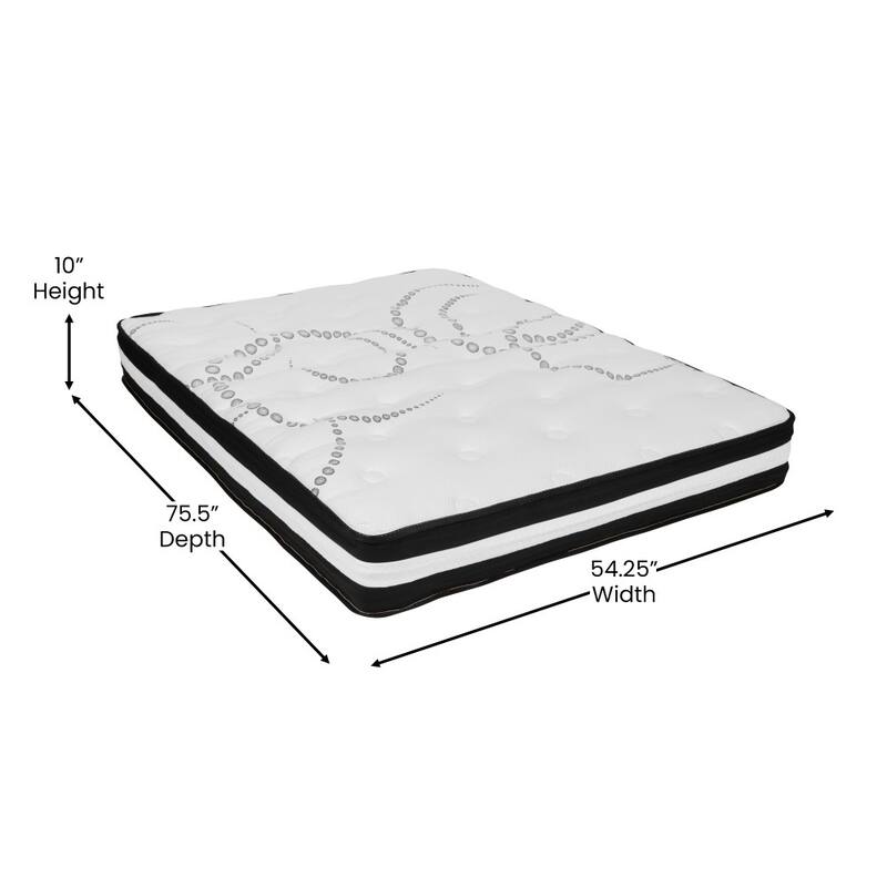 Medium Tight Top Innerspring Hybrid Mattress