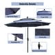 preview thumbnail 14 of 58, 10ft Patio Market Umbrella with Double Airvent