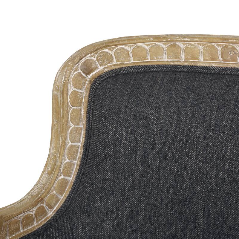 Charcoal 35" Upholstered Club Chair