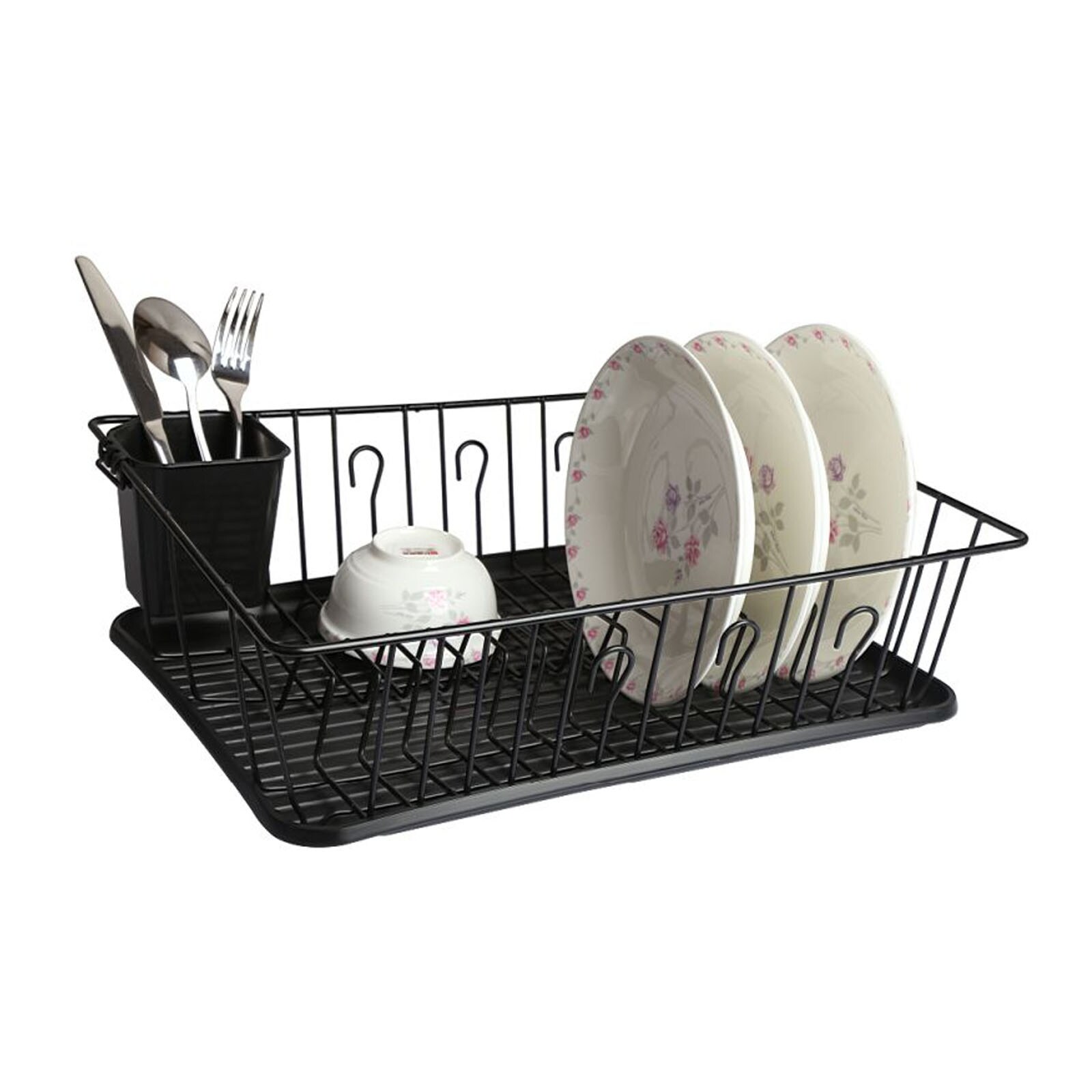 CreativeWare Grey White Ultimate Dish Rack Bed Bath Beyond 36412175