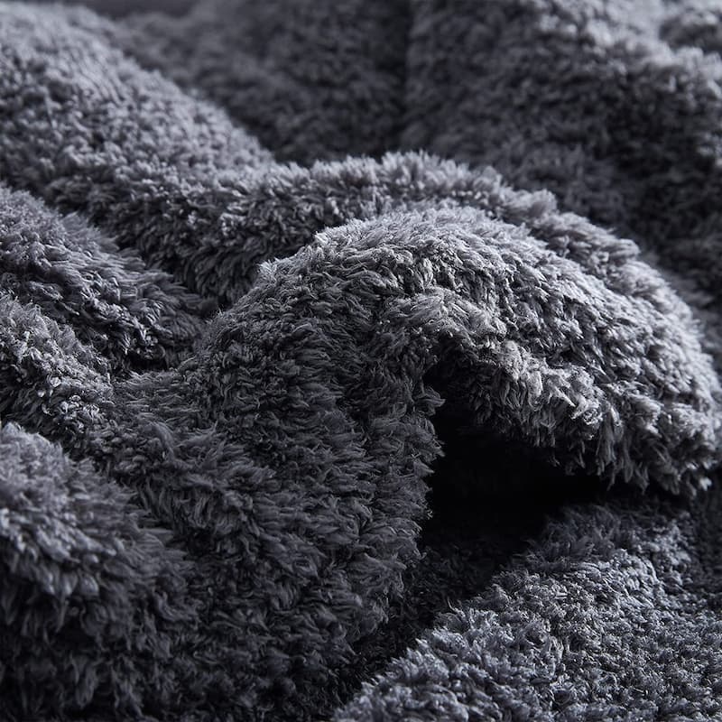 Shankapotomus - Coma Inducer® Oversized Comforter Set - Tornado Gray