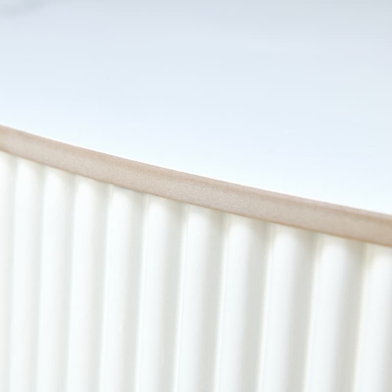 Modern Round Movable Coffee Table with Casters