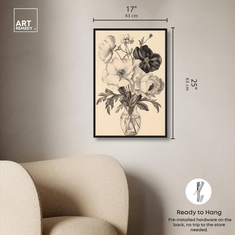 Herbarium's Hush II Canvas by Art Remedy