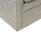preview thumbnail 6 of 29, Madison Park Betty Slub Weave Wide Seat 360 degree Swivel Arm Chair