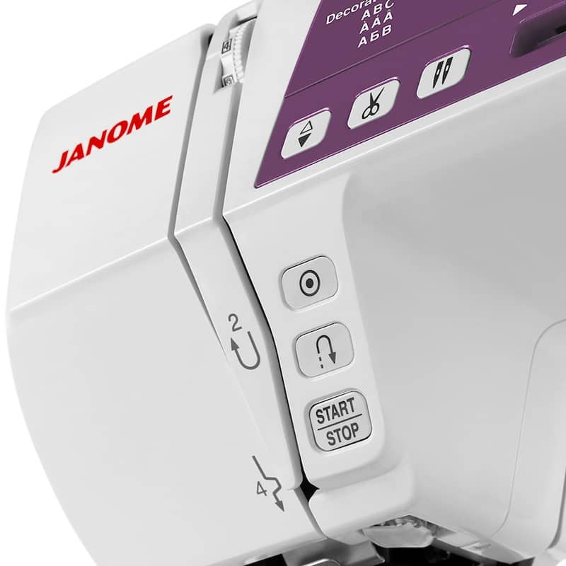 Janome 4120 Computerized Sewing Machine w/ Hard Case + Extension Table + Bonus Quilting Kit