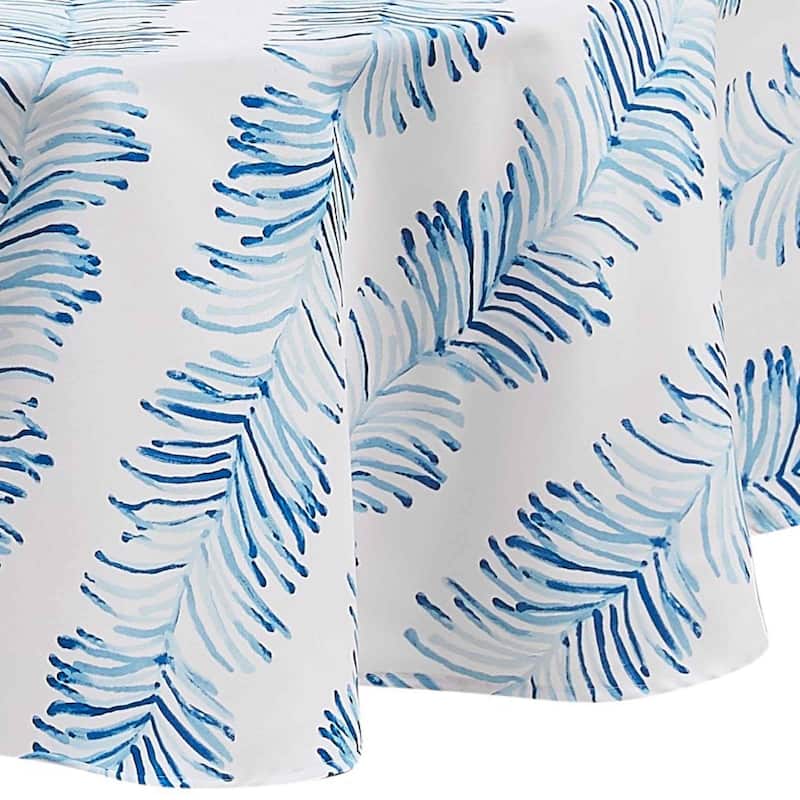Izod Seagrass Stripe 70" Round Tablecloth
