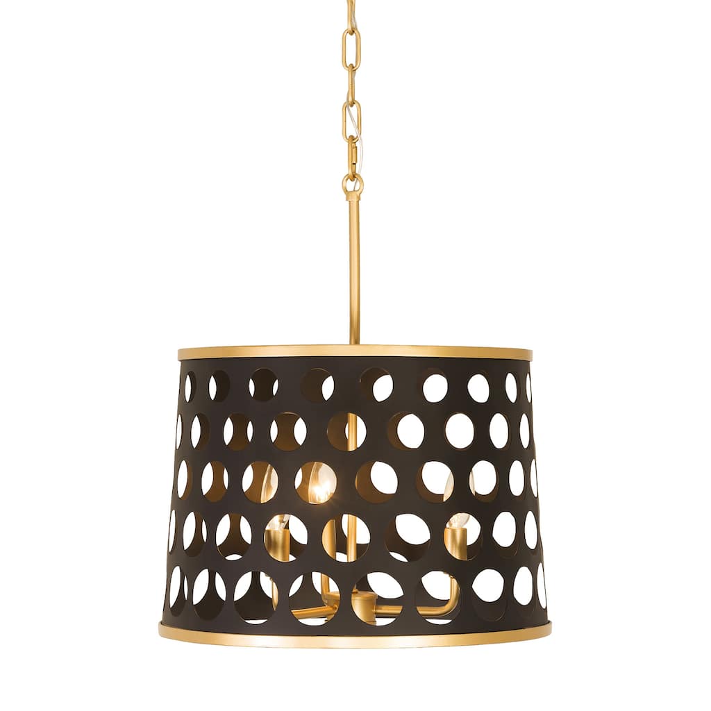 Varaluz Bailey 3-Light Semi-Flush Pendant