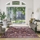 preview thumbnail 155 of 204, Gertmenian Crystal Print Washable Digital Printed Flat Pile Polyester Slip Resistant Area Rug Collection