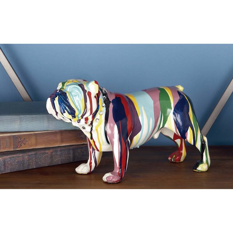 The Novogratz Multi Colored Polystone Various Animal Sculpture