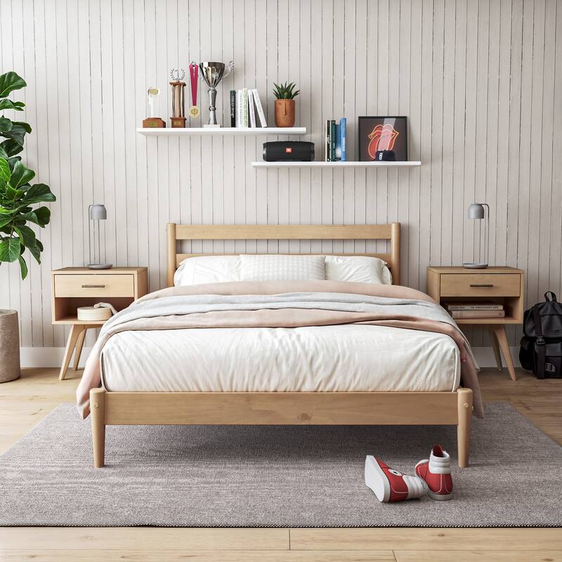 Mid-Century Platform Bed