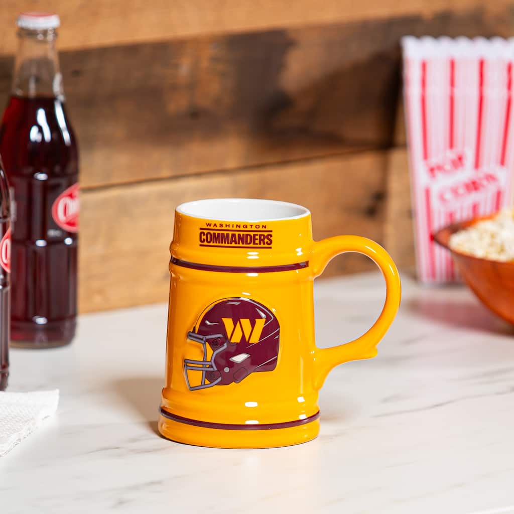Washington Commanders 24 oz Ceramic Stein Mug