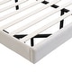preview thumbnail 30 of 33, Full Size Platform Bed with LED Light Strips and Headboard Storage Space